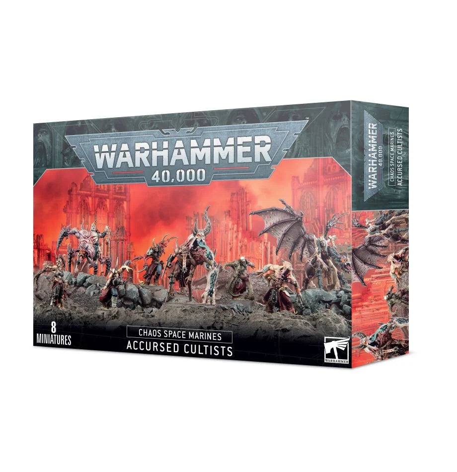 Chaos Space Marines: Accursed Cultists | Gear Gaming Bentonville