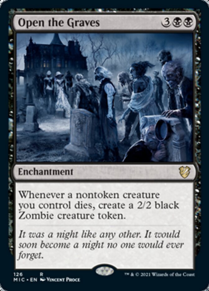 Open the Graves [Innistrad: Midnight Hunt Commander] | Gear Gaming Bentonville