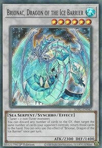 Brionac, Dragon of the Ice Barrier [SDFC-EN043] Super Rare | Gear Gaming Bentonville