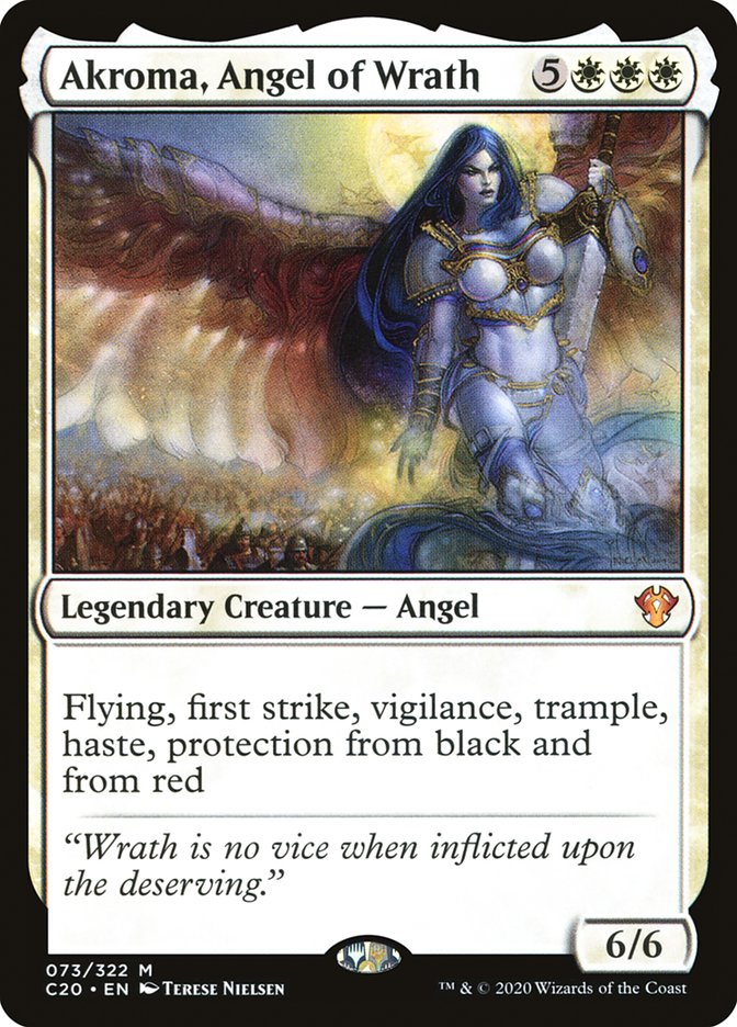 Akroma, Angel of Wrath [Commander 2020] | Gear Gaming Bentonville