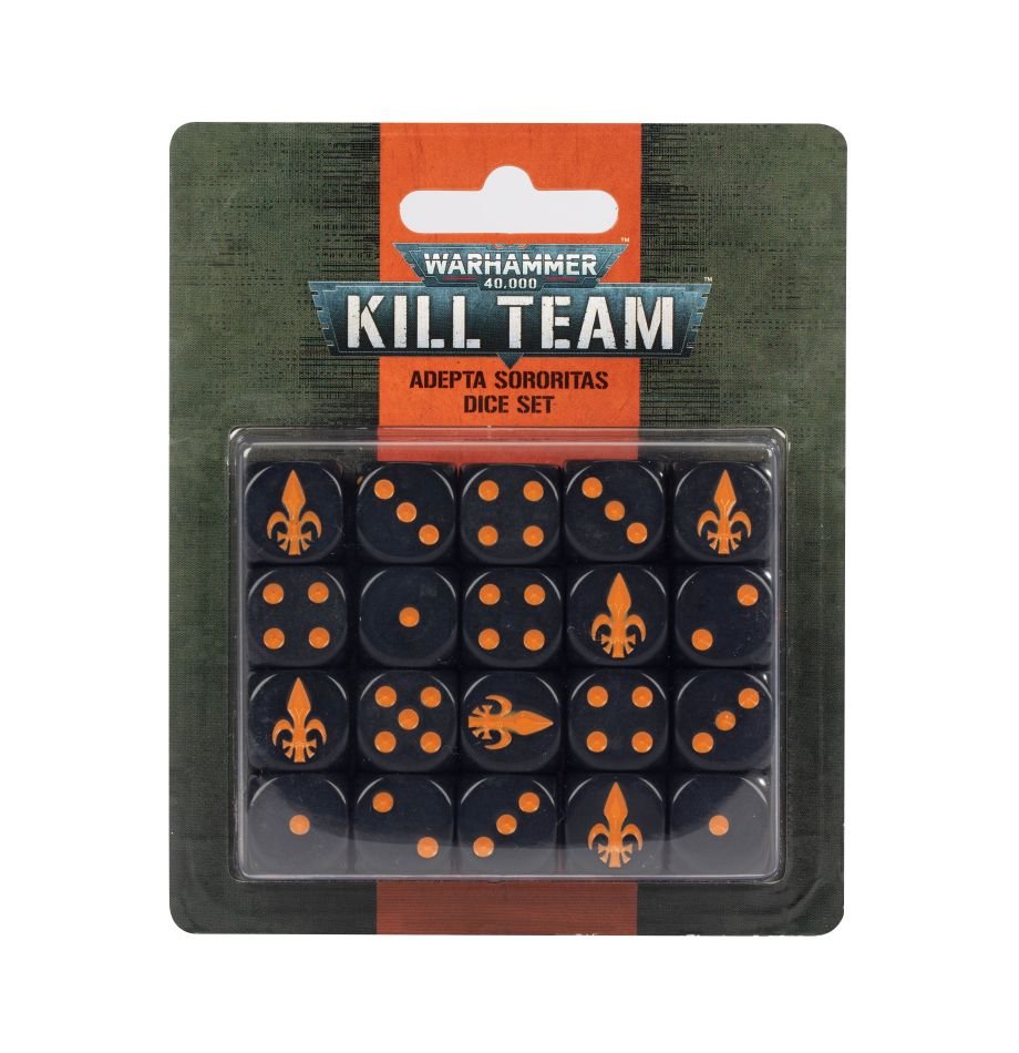 Warhammer 40,000: Kill Team: Adeptus Sororitas Dice | Gear Gaming Bentonville