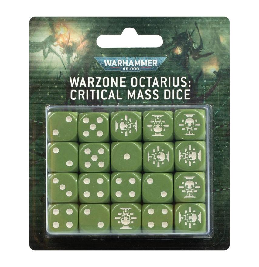 Warzone Octarius: Critical Mass Dice Set | Gear Gaming Bentonville