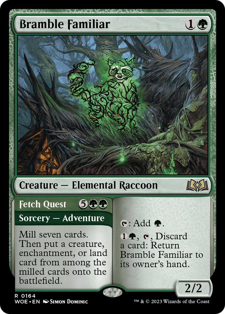 Bramble Familiar // Fetch Quest [Wilds of Eldraine] | Gear Gaming Bentonville