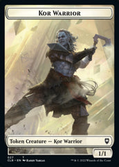 Kor Warrior // Angel Warrior Double-sided Token [Commander Legends: Battle for Baldur's Gate Tokens] | Gear Gaming Bentonville