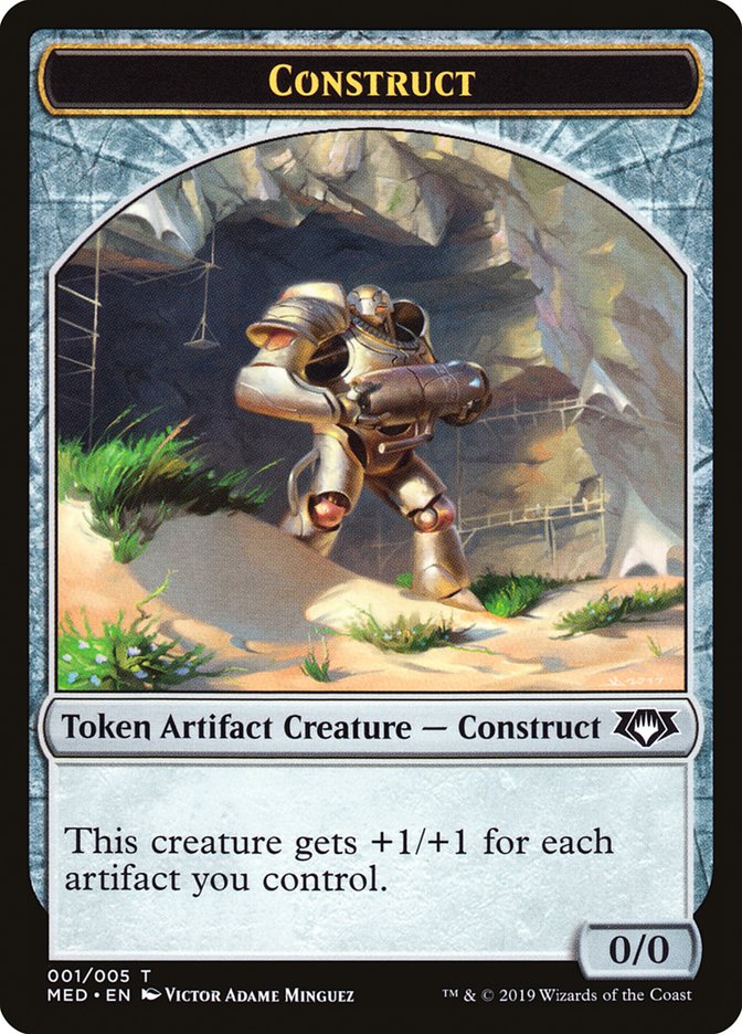 Construct (001/005) [Mythic Edition Tokens] | Gear Gaming Bentonville