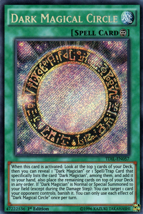 Dark Magical Circle [TDIL-EN057] Secret Rare | Gear Gaming Bentonville