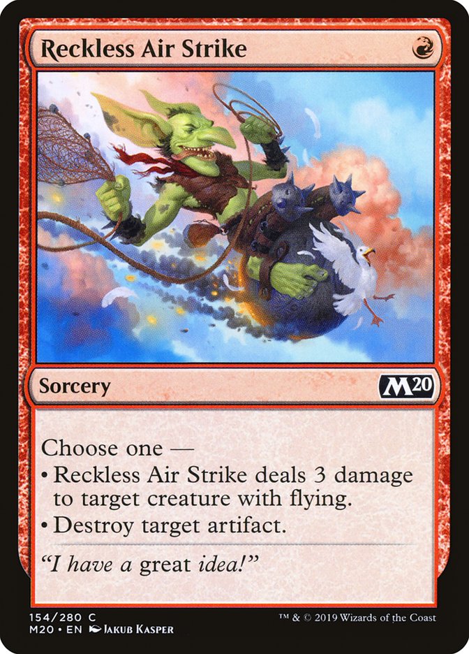 Reckless Air Strike [Core Set 2020] | Gear Gaming Bentonville