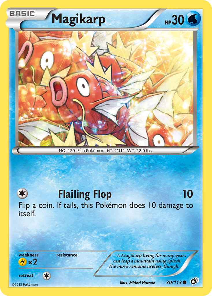 Magikarp (30/113) [Black & White: Legendary Treasures] | Gear Gaming Bentonville