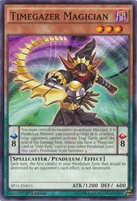 Timegazer Magician [Star Pack ARC-V] [SP15-EN011] | Gear Gaming Bentonville