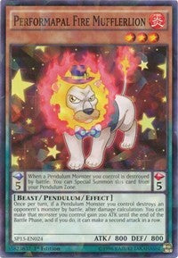 Performapal Fire Mufflerlion [Star Pack ARC-V] [SP15-EN024] | Gear Gaming Bentonville