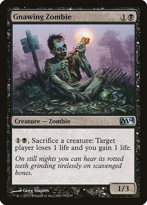 Gnawing Zombie [Magic 2014 (M14)] | Gear Gaming Bentonville