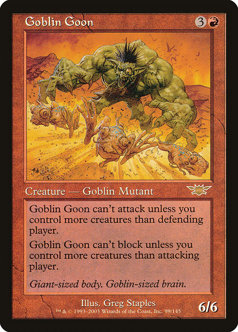 Goblin Goon [Legions] | Gear Gaming Bentonville