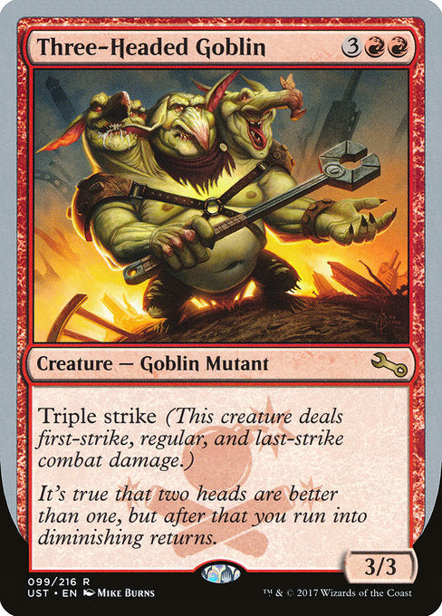 Three-Headed Goblin [Unstable] | Gear Gaming Bentonville