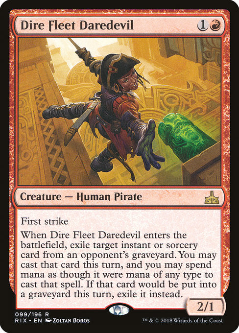 Dire Fleet Daredevil [Rivals of Ixalan] | Gear Gaming Bentonville