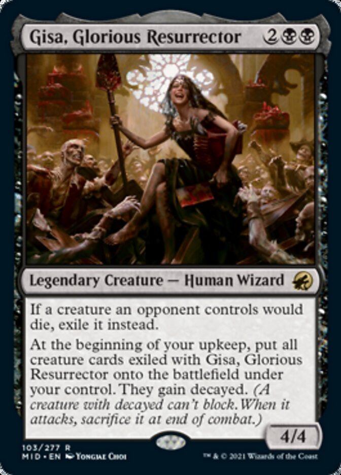 Gisa, Glorious Resurrector [Innistrad: Midnight Hunt] | Gear Gaming Bentonville