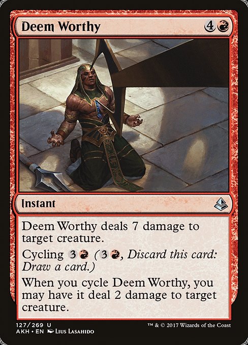 Deem Worthy [Amonkhet] | Gear Gaming Bentonville