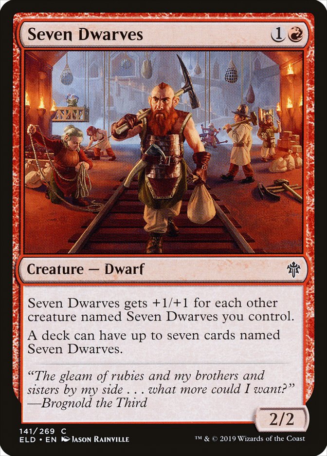 Seven Dwarves [Throne of Eldraine] | Gear Gaming Bentonville