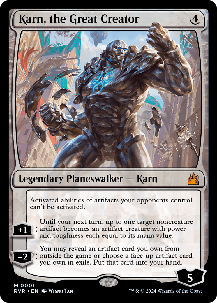 Karn, the Great Creator [Ravnica Remastered] | Gear Gaming Bentonville