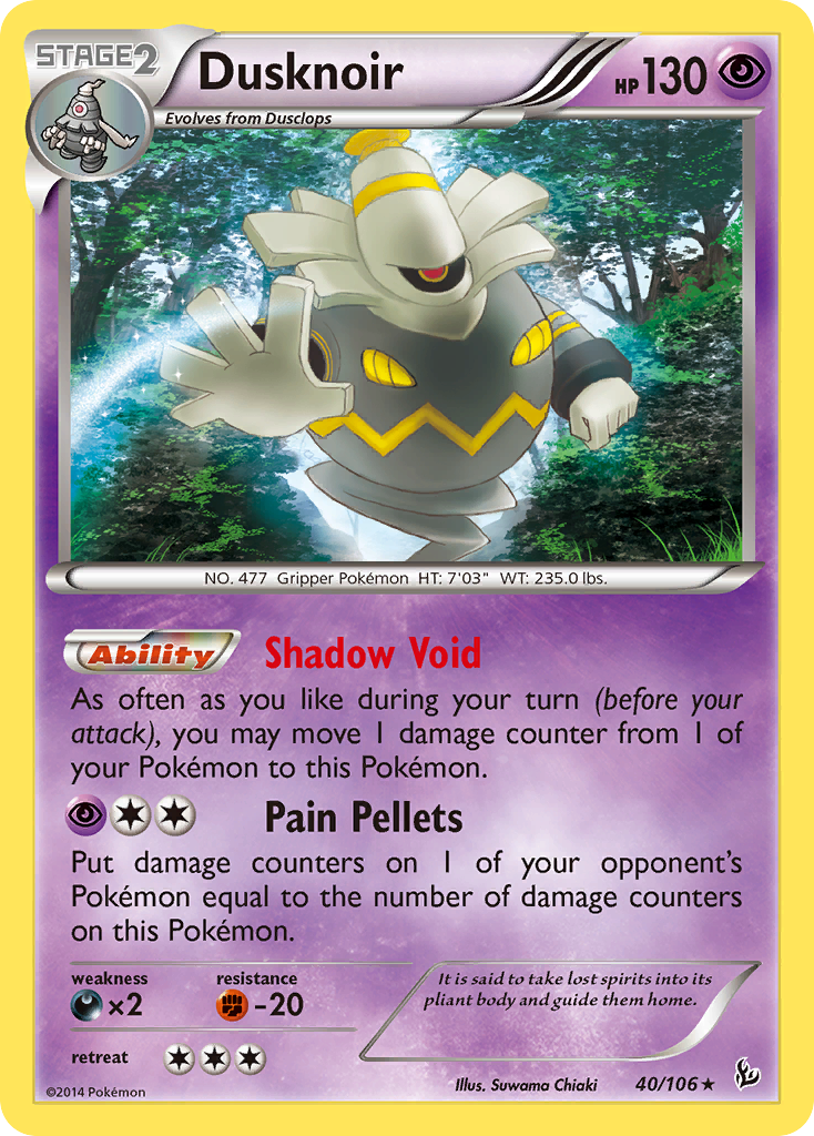 Dusknoir (40/106) [XY: Flashfire] | Gear Gaming Bentonville