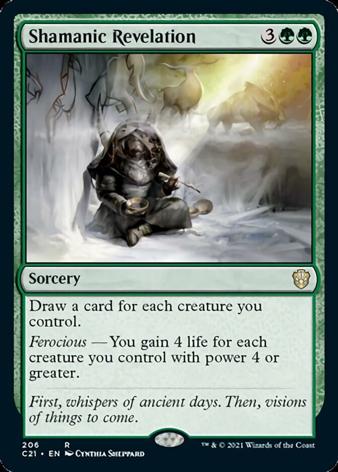 Shamanic Revelation [Commander 2021] | Gear Gaming Bentonville