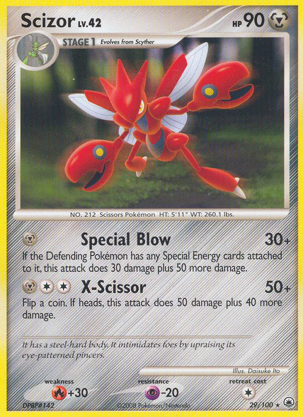 Scizor (29/100) [Diamond & Pearl: Majestic Dawn] | Gear Gaming Bentonville