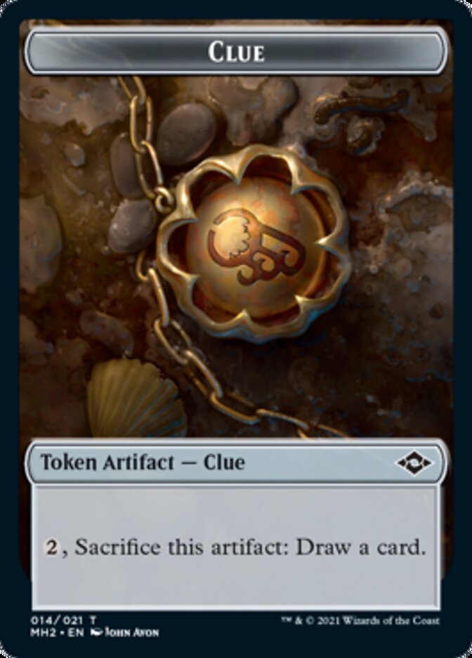 Clue Token (#14) // Crab Token [Modern Horizons 2 Tokens] | Gear Gaming Bentonville