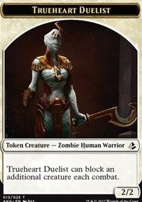 Trueheart Duelist // Snake Token [Amonkhet Tokens] | Gear Gaming Bentonville