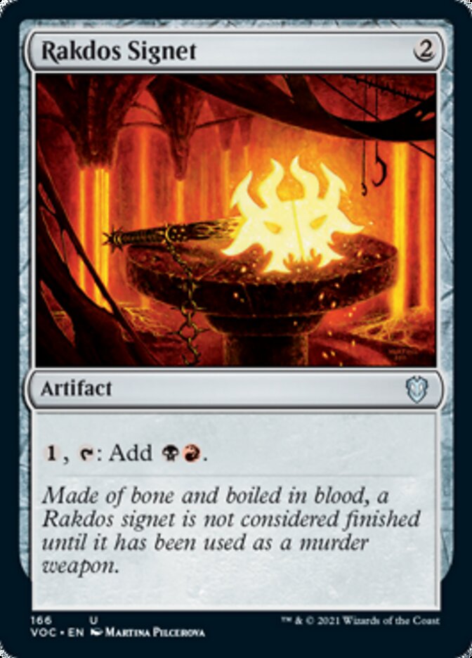 Rakdos Signet [Innistrad: Crimson Vow Commander] | Gear Gaming Bentonville