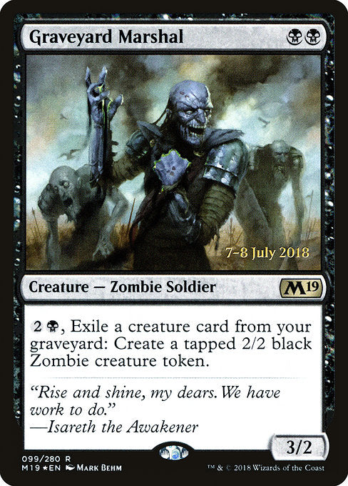 Graveyard Marshal [Prerelease Cards] | Gear Gaming Bentonville