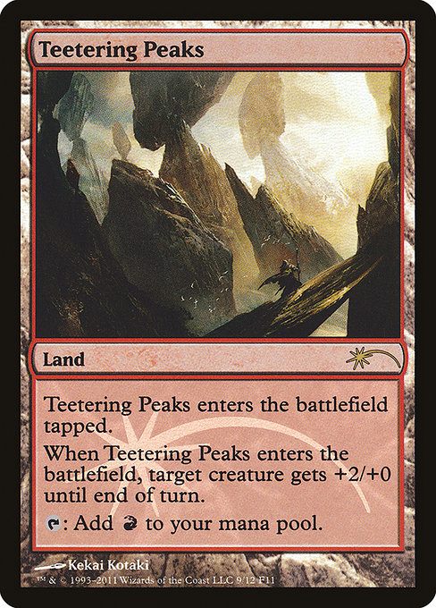 Teetering Peaks [FNM Promos] | Gear Gaming Bentonville