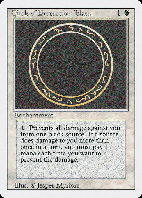 Circle of Protection: Black [Revised Edition] | Gear Gaming Bentonville