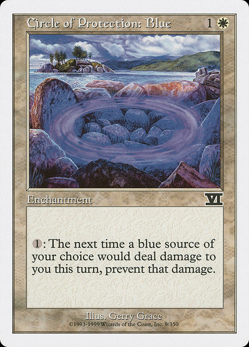 Circle of Protection: Blue [Classic Sixth Edition] | Gear Gaming Bentonville