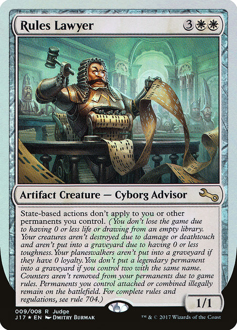 Rules Lawyer [Judge Promos] | Gear Gaming Bentonville