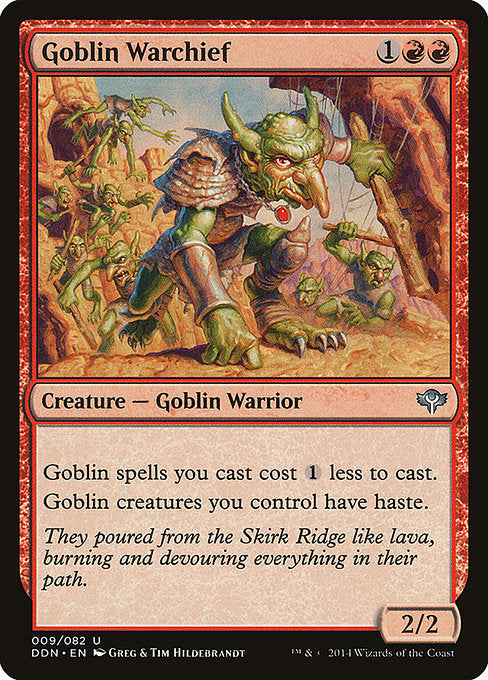 Goblin Warchief [Duel Decks: Speed vs. Cunning] | Gear Gaming Bentonville