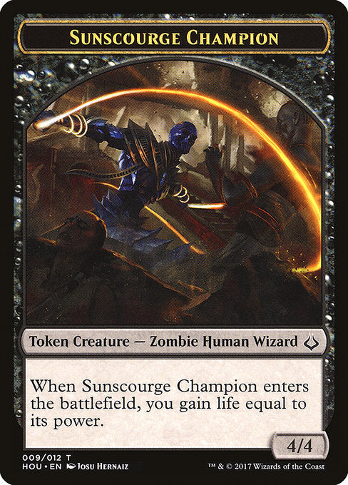 Sunscourge Champion Token [Hour of Devastation] | Gear Gaming Bentonville