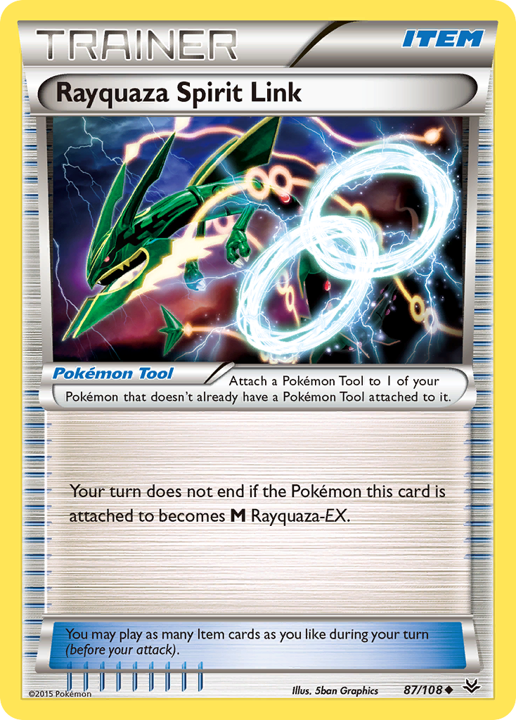 Rayquaza Spirit Link (87/108) [XY: Roaring Skies] | Gear Gaming Bentonville