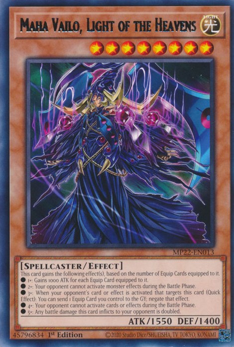 Maha Vailo, Light of the Heavens [MP22-EN013] Rare | Gear Gaming Bentonville