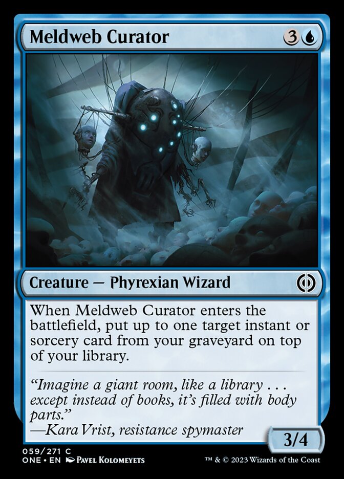 Meldweb Curator [Phyrexia: All Will Be One] | Gear Gaming Bentonville