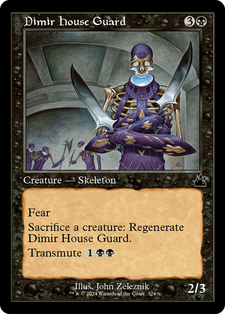 Dimir House Guard (Retro Frame) [Ravnica Remastered] | Gear Gaming Bentonville