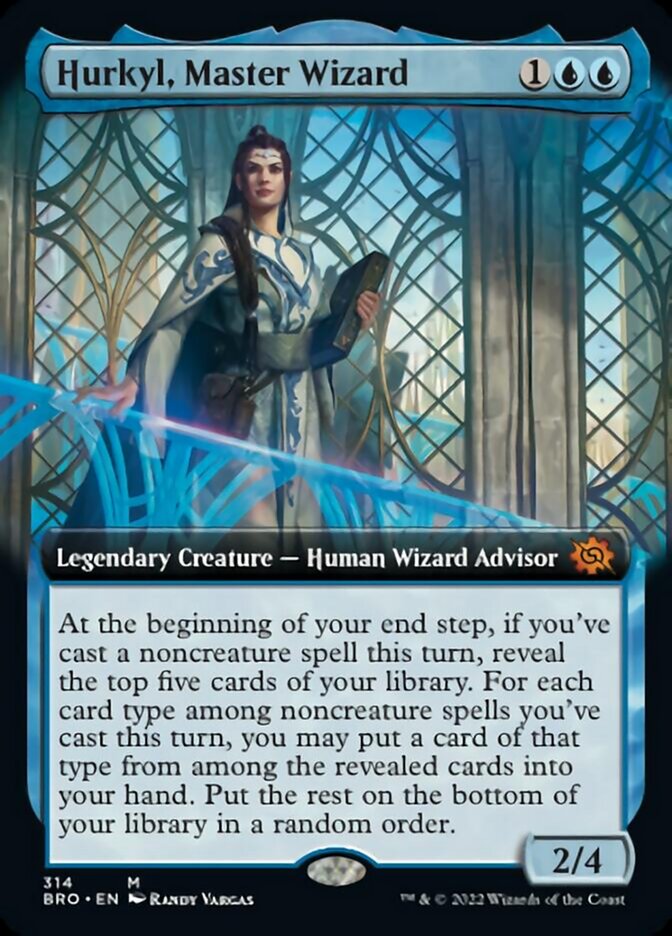 Hurkyl, Master Wizard (Extended Art) [The Brothers' War] | Gear Gaming Bentonville