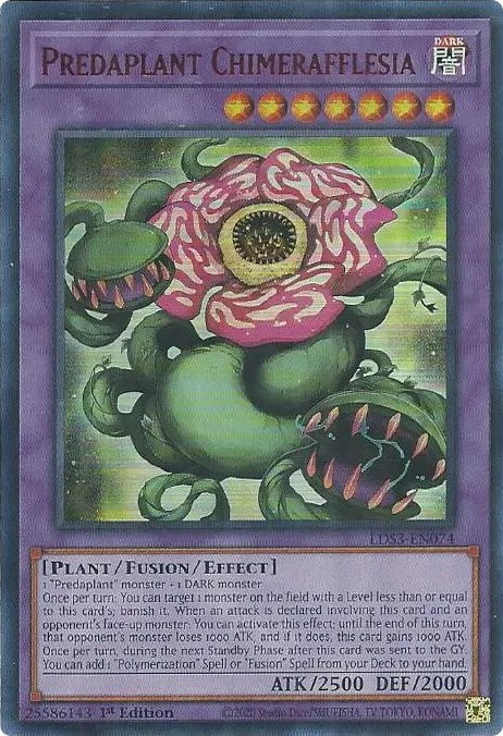 Predaplant Chimerafflesia (Red) [LDS3-EN074] Ultra Rare | Gear Gaming Bentonville