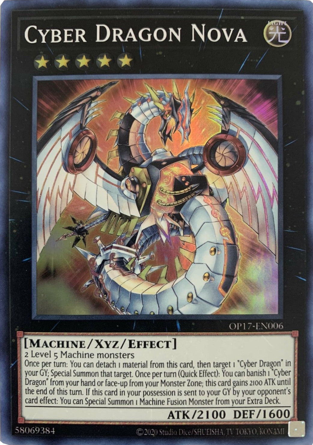 Cyber Dragon Nova [OP17-EN006] Super Rare | Gear Gaming Bentonville