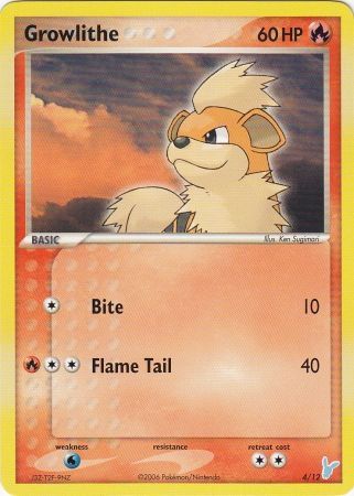 Growlithe (4/12) [EX: Trainer Kit 2 - Minun] | Gear Gaming Bentonville