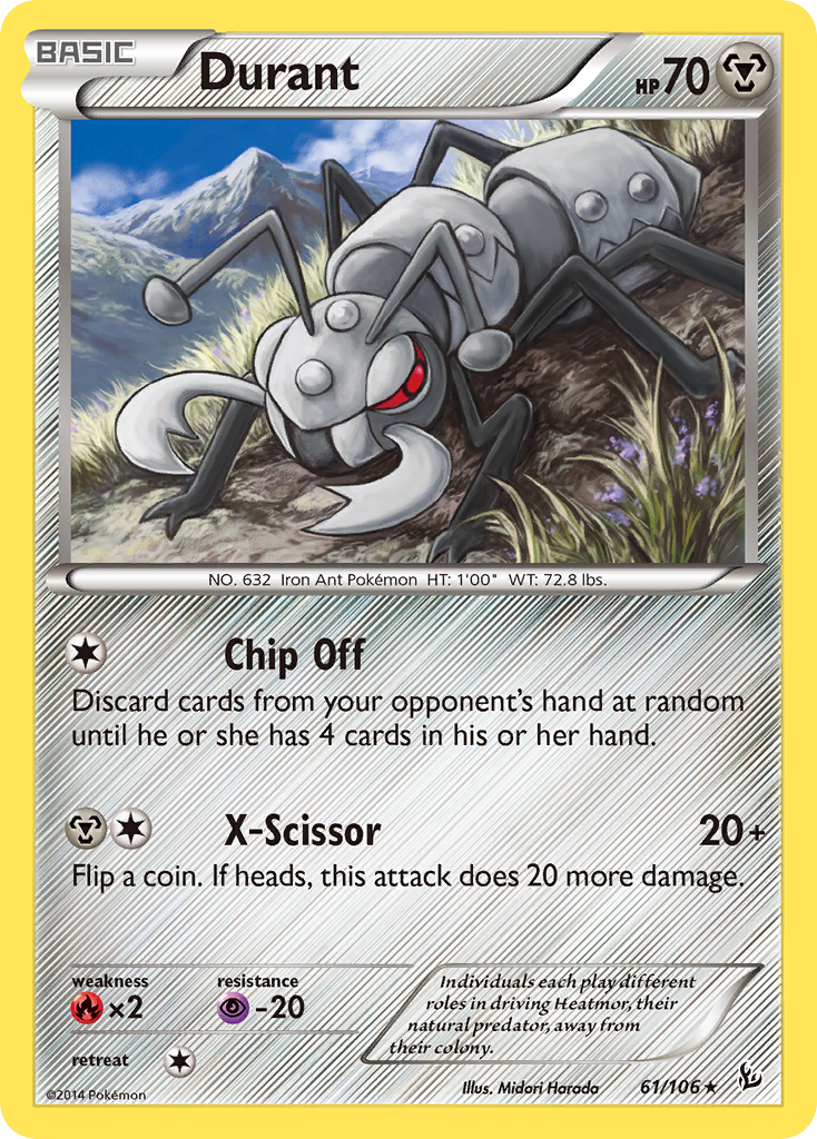 Durant (61/106) [XY: Flashfire] | Gear Gaming Bentonville