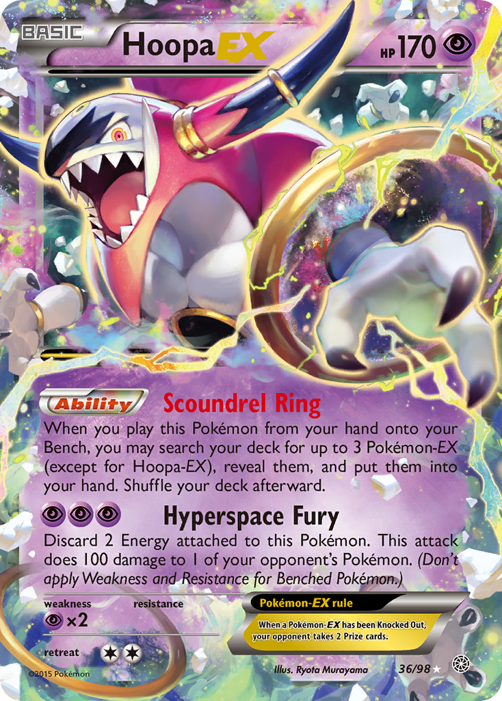 Hoopa EX (36/98) [XY: Ancient Origins] | Gear Gaming Bentonville