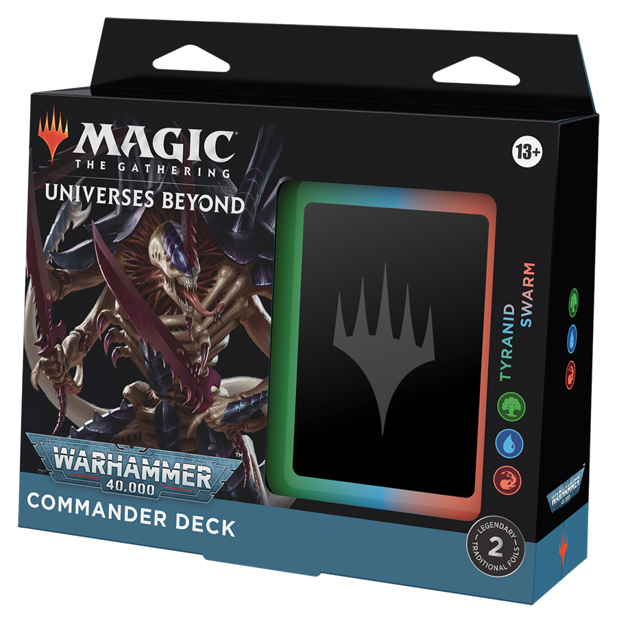 Universes Beyond: Warhammer 40,000 - Commander Deck (Tyranid Swarm) | Gear Gaming Bentonville