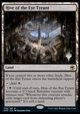 Hive of the Eye Tyrant (Promo Pack) [Dungeons & Dragons: Adventures in the Forgotten Realms Promos] | Gear Gaming Bentonville