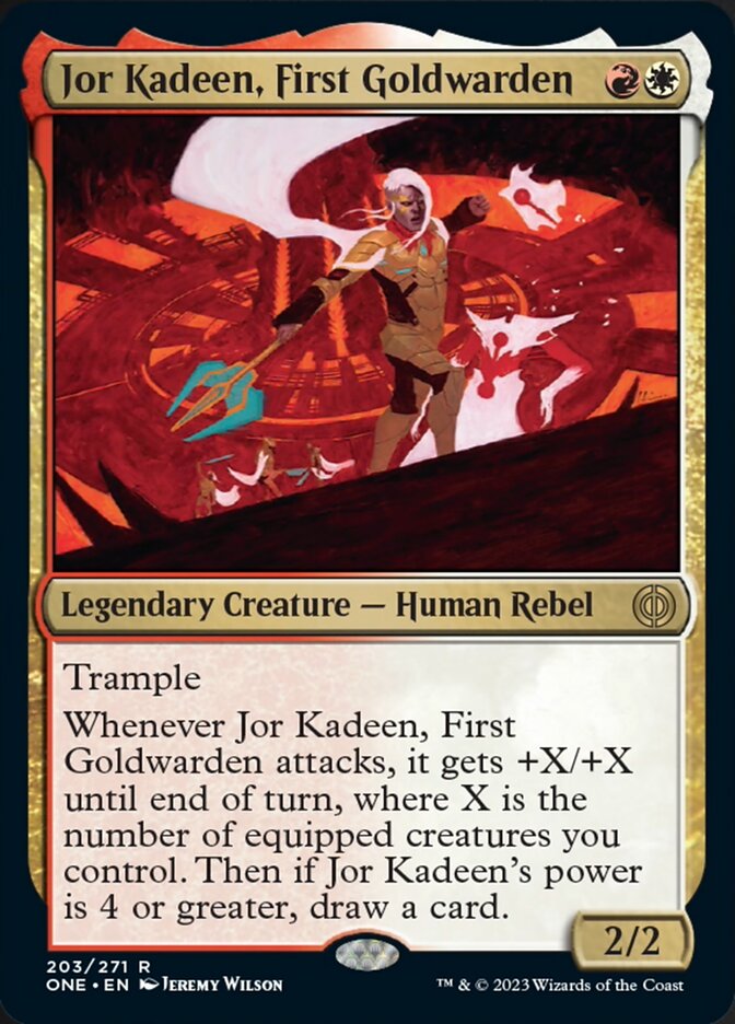 Jor Kadeen, First Goldwarden [Phyrexia: All Will Be One] | Gear Gaming Bentonville