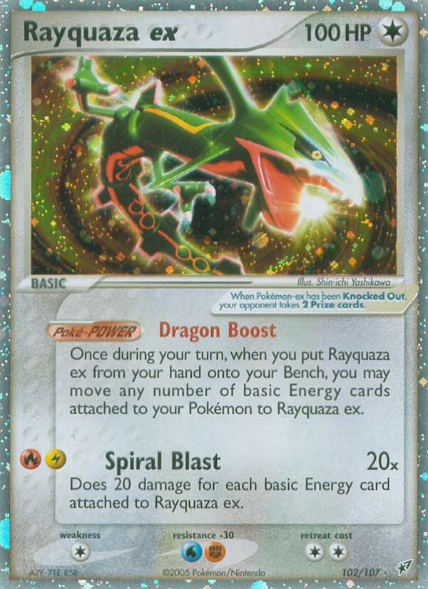 Rayquaza ex (102/107) [EX: Deoxys] | Gear Gaming Bentonville