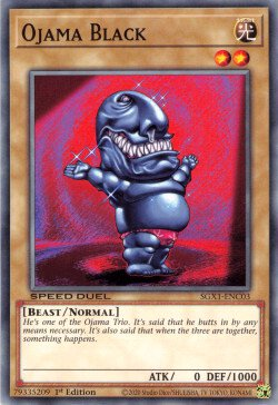 Ojama Black [SGX1-ENC03] Common | Gear Gaming Bentonville